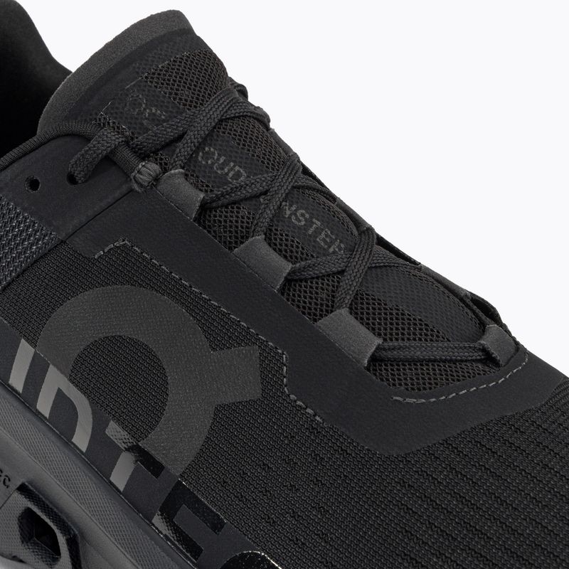Uomo On Running Cloudmonster scarpe da corsa nere 8