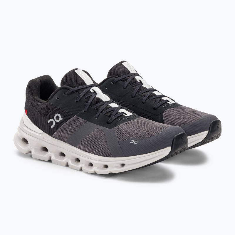 Scarpe da corsa On Cloudrunner eclipse/frost da uomo 4