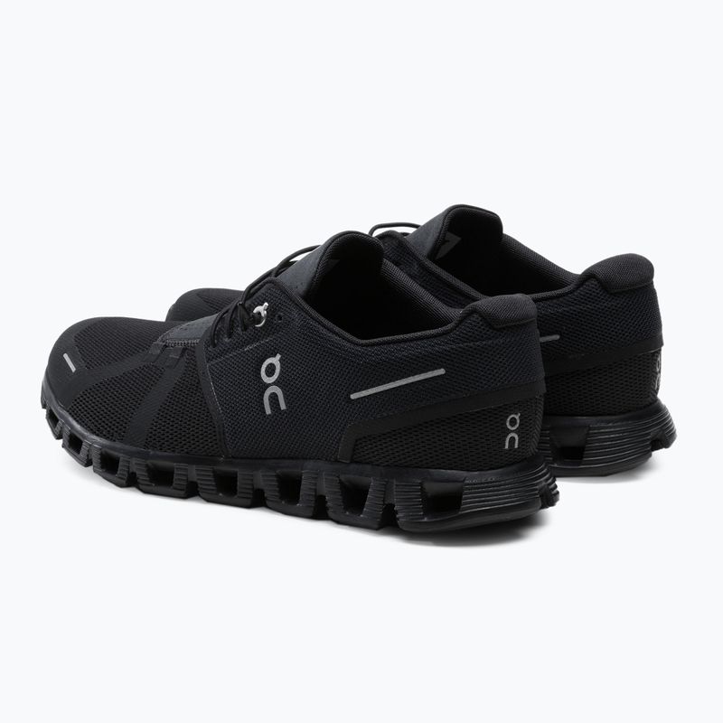 Scarpe da corsa da uomo On Cloud 5 nero 3