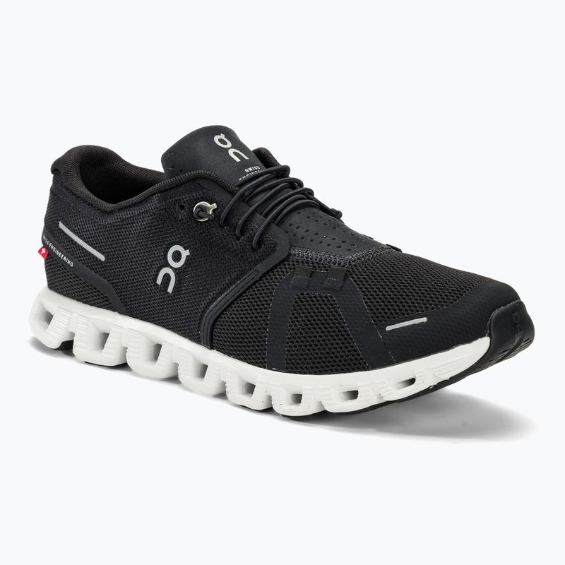 Scarpe da corsa On Running Cloud 5 bianco/nero da uomo