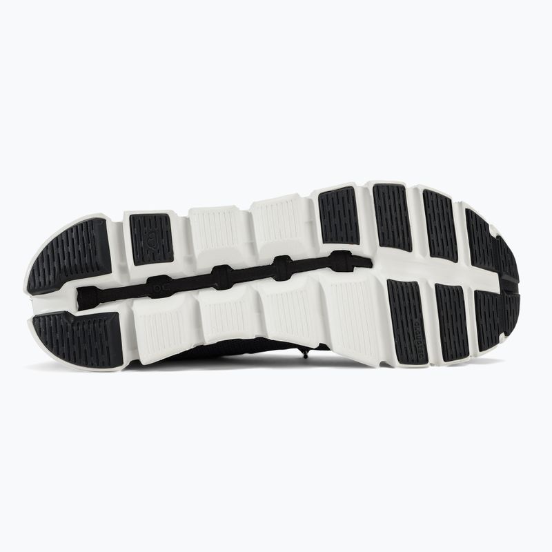 Scarpe da corsa On Running Cloud 5 bianco/nero da uomo 4