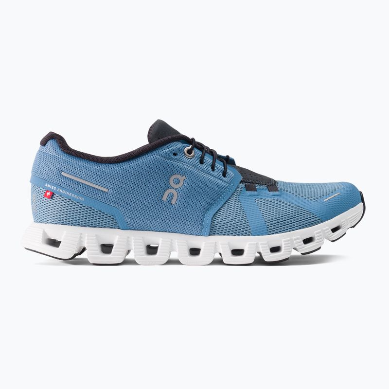Scarpe da corsa On Running Cloud 5 niagara/nero da uomo 2