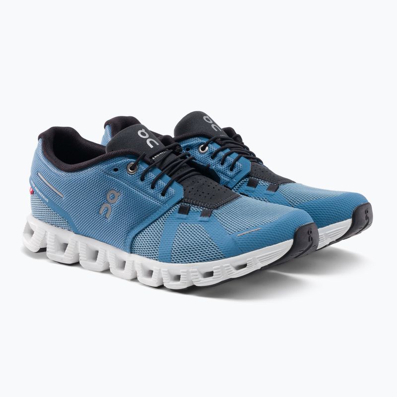 Scarpe da corsa On Running Cloud 5 niagara/nero da uomo 5