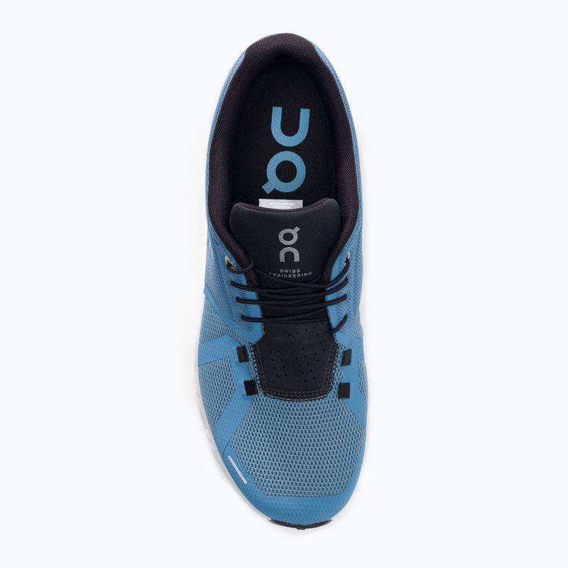 Scarpe da corsa On Running Cloud 5 niagara/nero da uomo 6