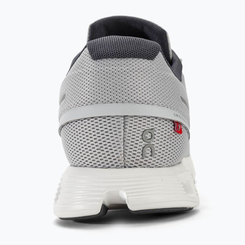 Scarpe da corsa On Cloud 5 ghiacciaio/bianco da uomo 6