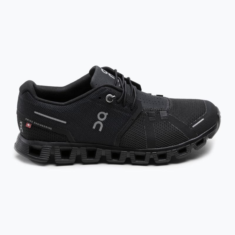 Scarpe da corsa da donna On Cloud 5 nero 2