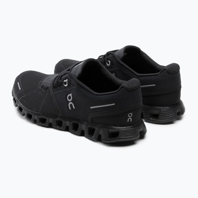 Scarpe da corsa da donna On Cloud 5 nero 3