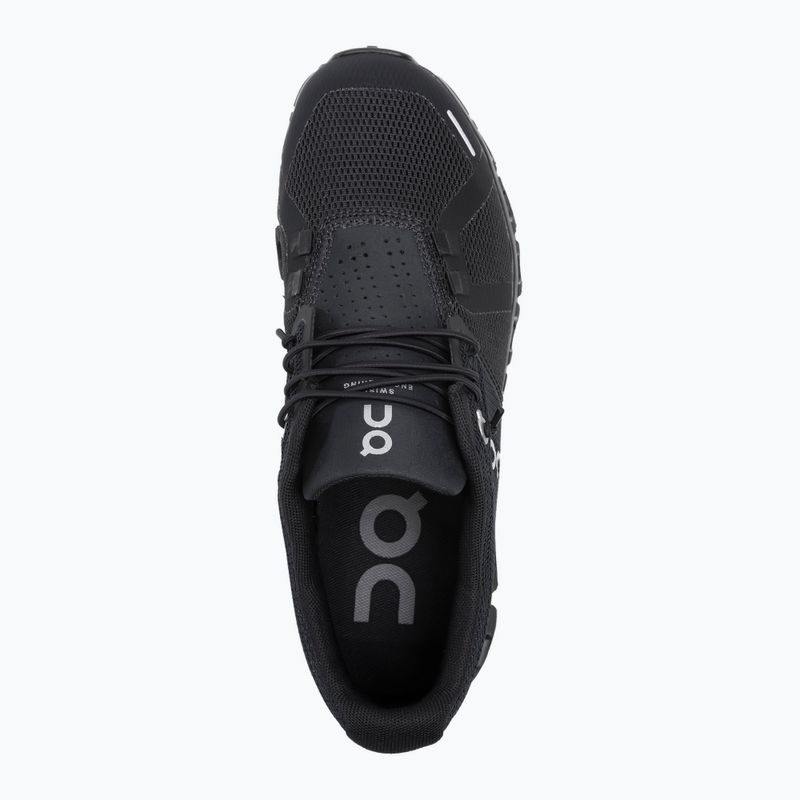 Scarpe da corsa da donna On Cloud 5 nero 6