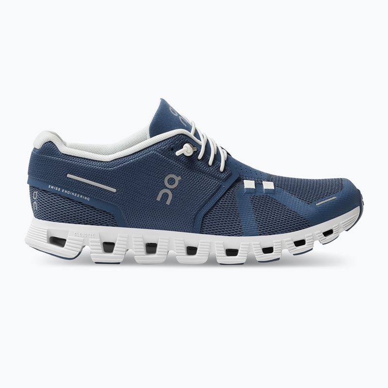 Scarpe da corsa On Cloud 5 denim/bianco Donna 9
