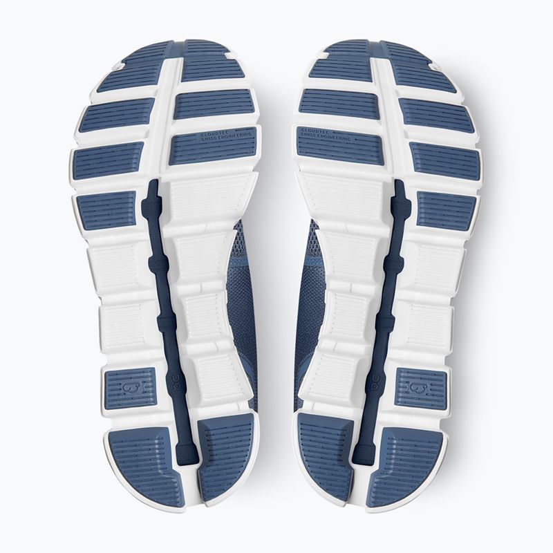 Scarpe da corsa On Cloud 5 denim/bianco Donna 12