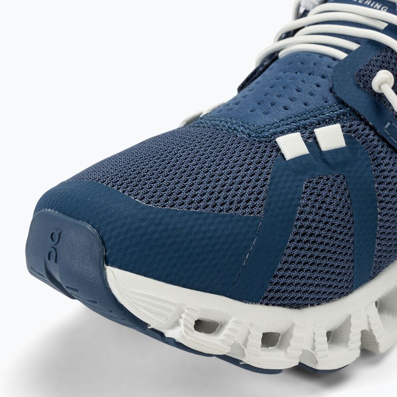 Scarpe da corsa On Cloud 5 denim/bianco Donna 7