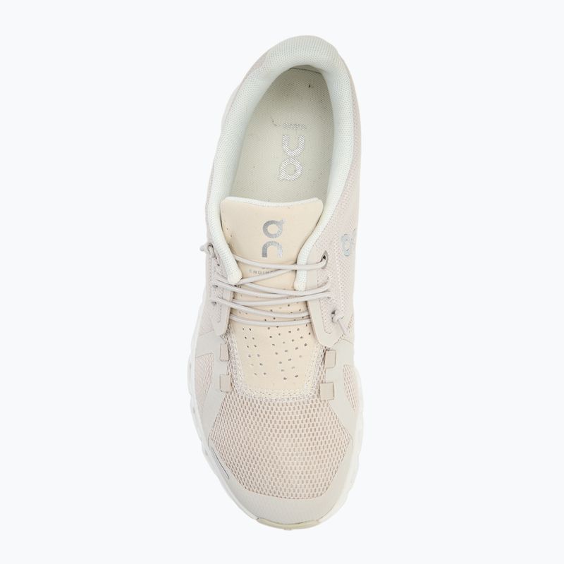 Scarpe da corsa On Running Cloud 5 perla/bianco da donna 4