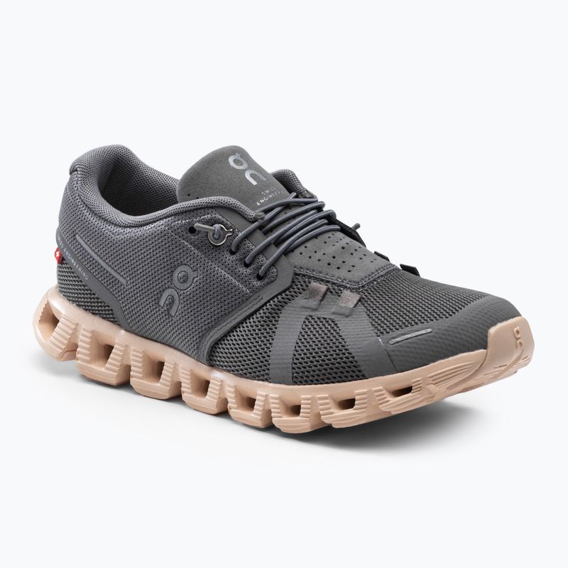 Scarpe da corsa On Running Cloud 5 zinco/shell da donna