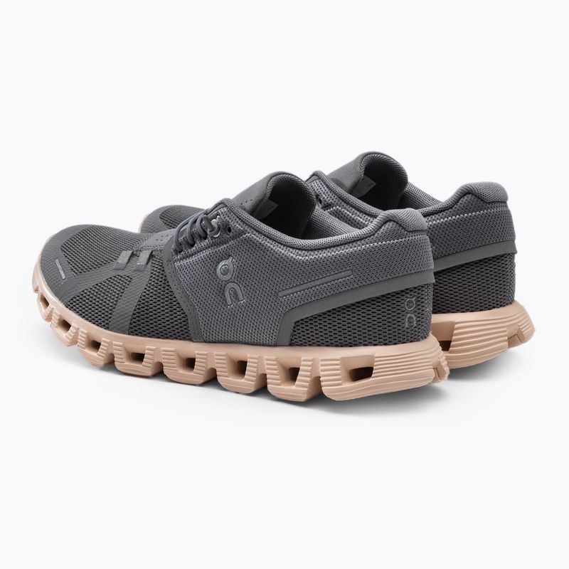 Scarpe da corsa On Running Cloud 5 zinco/shell da donna 3