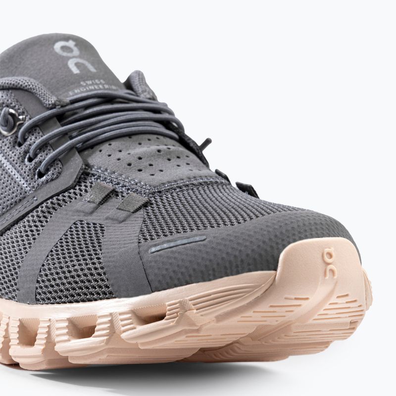 Scarpe da corsa On Running Cloud 5 zinco/shell da donna 7