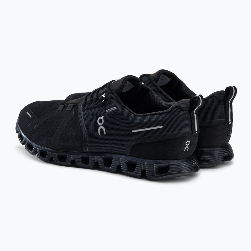 Scarpe da corsa da uomo On Running Cloud 5 Waterproof nero 3