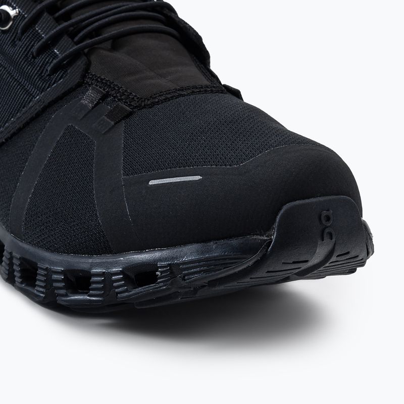 Scarpe da corsa da uomo On Cloud 5 Waterproof nero 7