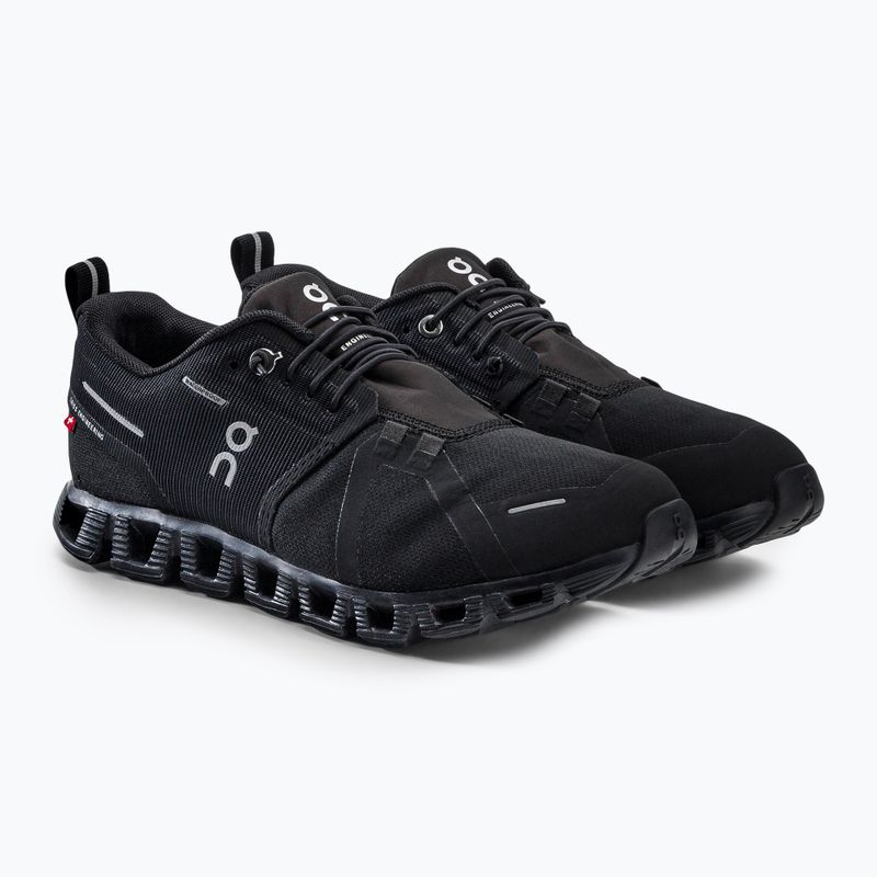 Scarpe da corsa da donna On Cloud 5 Waterproof nero 7