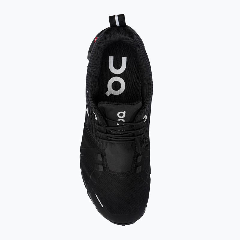 Scarpe da corsa da donna On Cloud 5 Waterproof nero 8