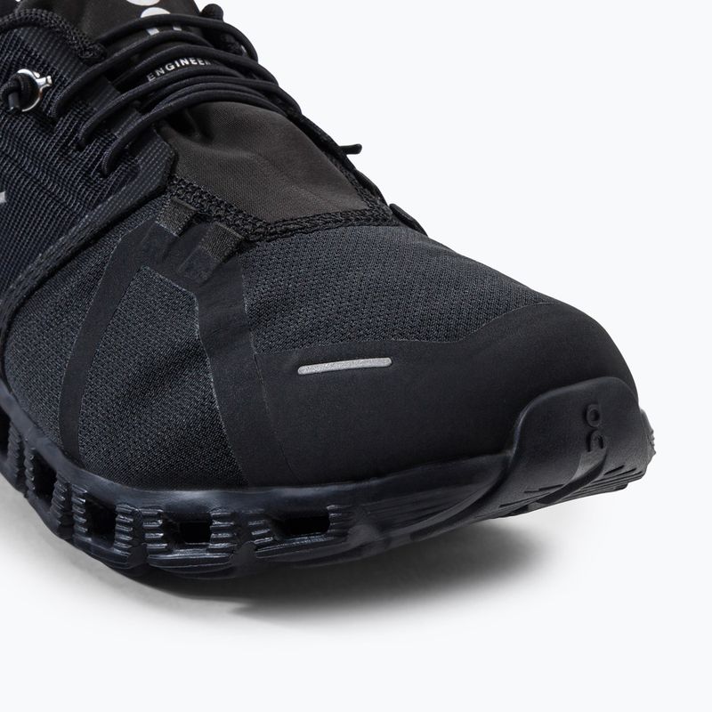 Scarpe da corsa da donna On Cloud 5 Waterproof nero 9
