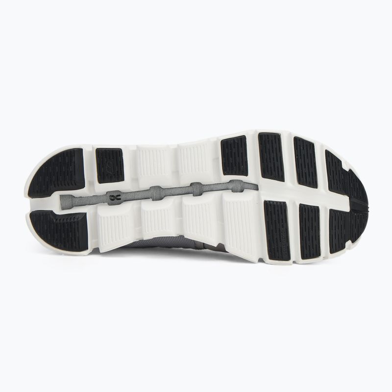 Scarpe da corsa da donna On Cloud 5 Waterproof ghiacciaio/bianco 4