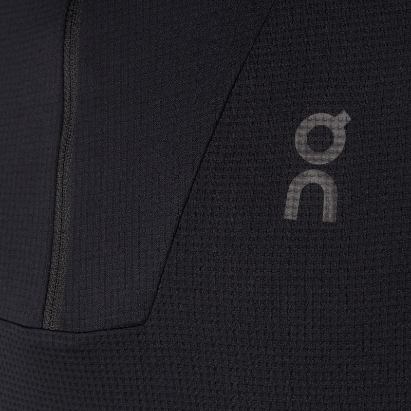 Felpa da corsa da uomo On Climate nero 3