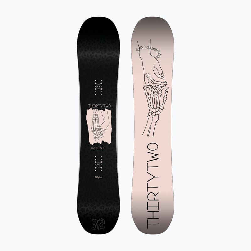 Snowboard da donna ThirtyTwo Crucible black