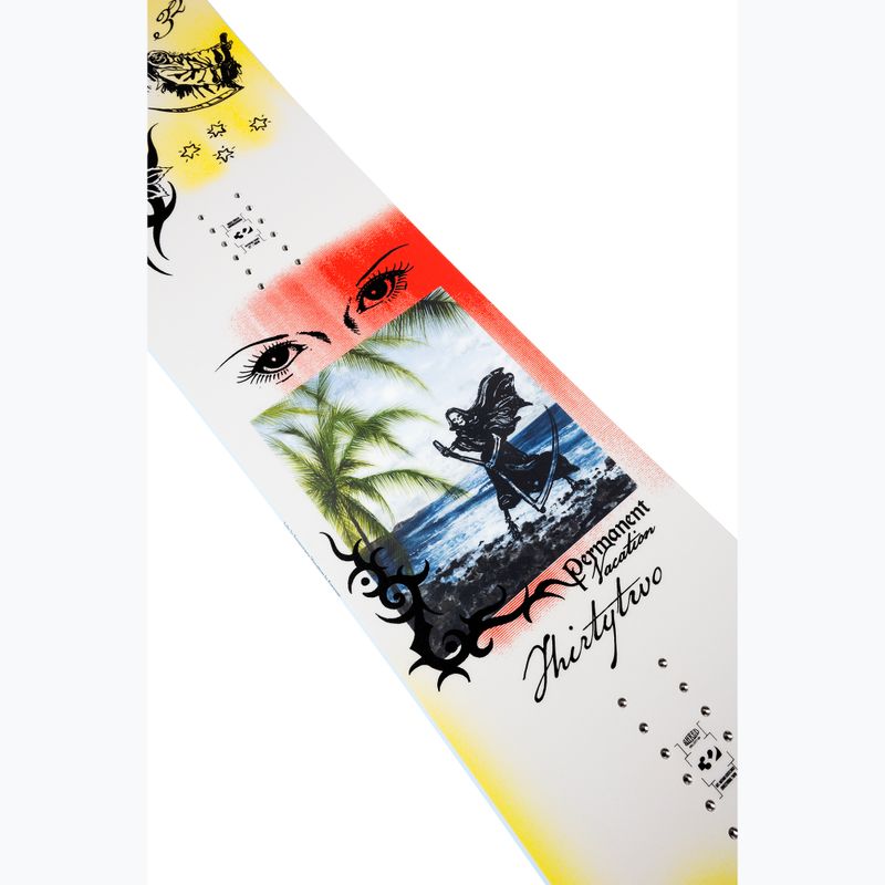 Tavola da snowboard da uomo ThirtyTwo Permanent Vacation white 7