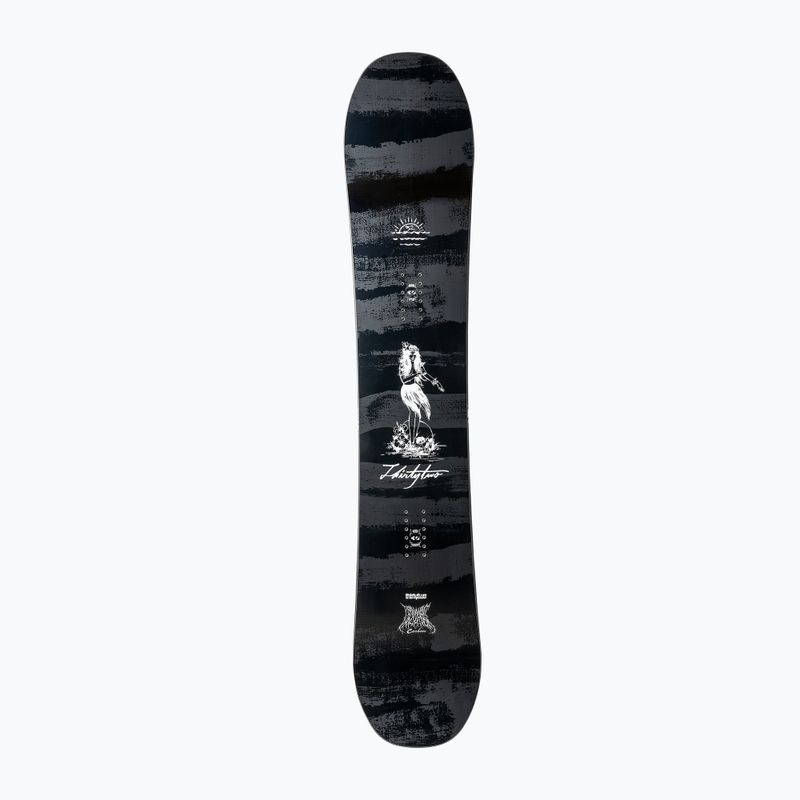 Tavola da snowboard da uomo ThirtyTwo Permanent Vacation Carbon black 2