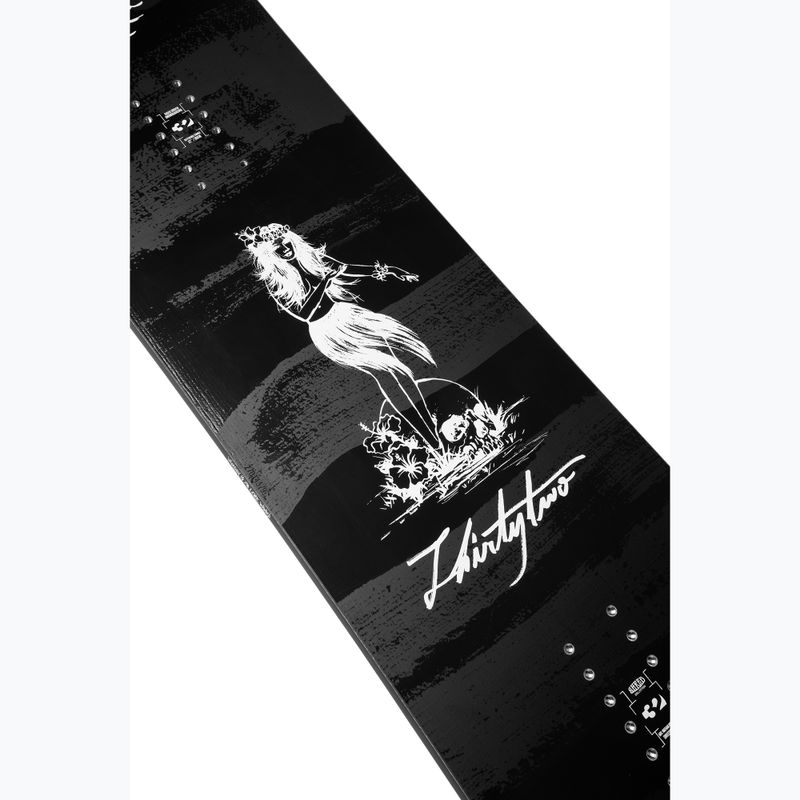 Tavola da snowboard da uomo ThirtyTwo Permanent Vacation Carbon black 5