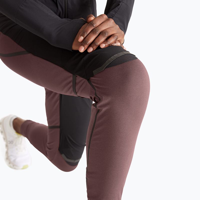 Pantaloni On da donna uva/nero 4