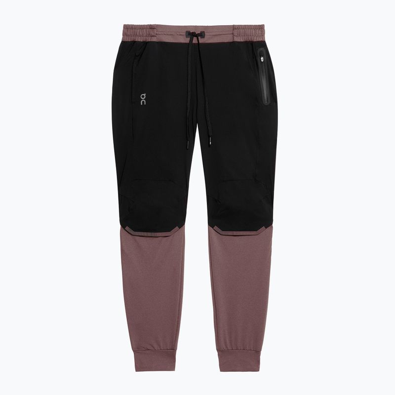 Pantaloni On da donna uva/nero 6