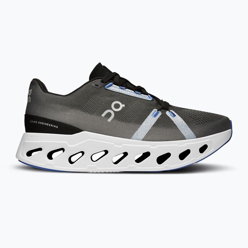 Scarpe da corsa On Cloudeclipse nero/frost da uomo 8