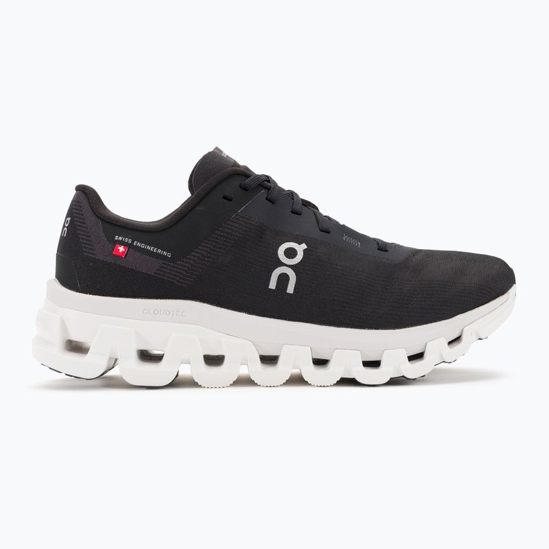 Scarpe da corsa On Cloudflow 4 bianco/nero da uomo 2