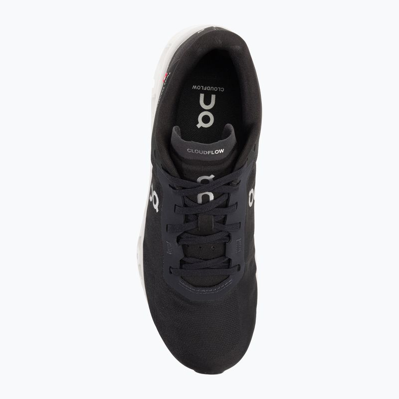 Scarpe da corsa On Cloudflow 4 bianco/nero da uomo 6