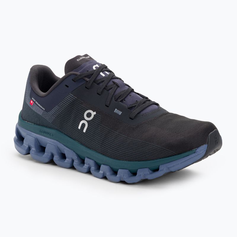 Scarpe da corsa On Cloudflow 4 nero/storm da uomo
