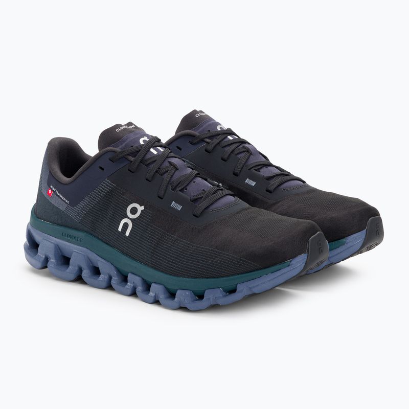 Scarpe da corsa On Cloudflow 4 nero/storm da uomo 4