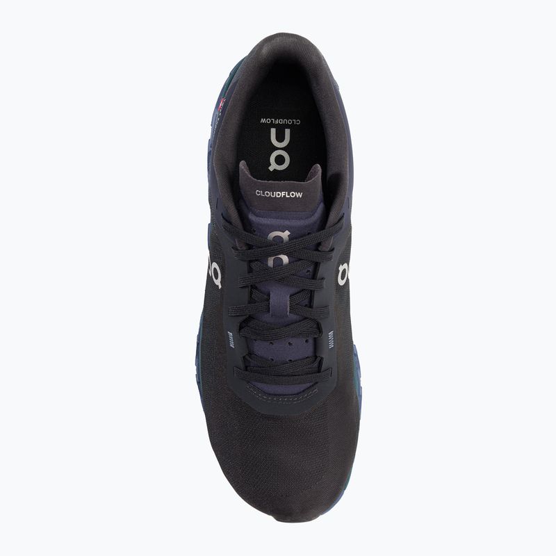 Scarpe da corsa On Cloudflow 4 nero/storm da uomo 6