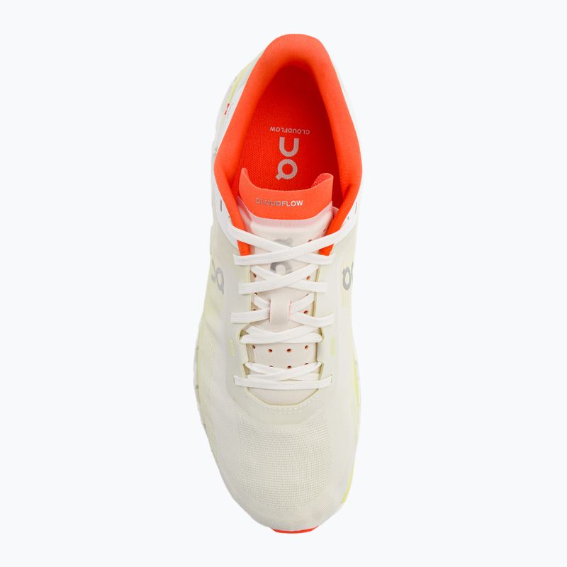 Scarpe da corsa On Running Cloudflow 4 bianco/fieno da uomo 6