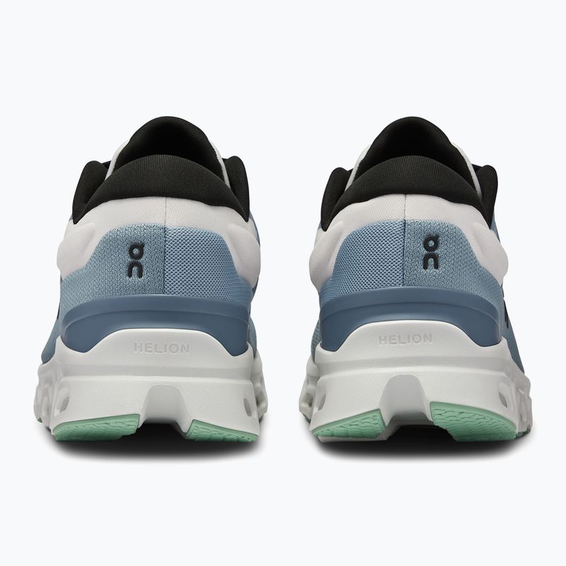 Scarpe da corsa On Cloudstratus 3 lavaggio/metallo da uomo 13