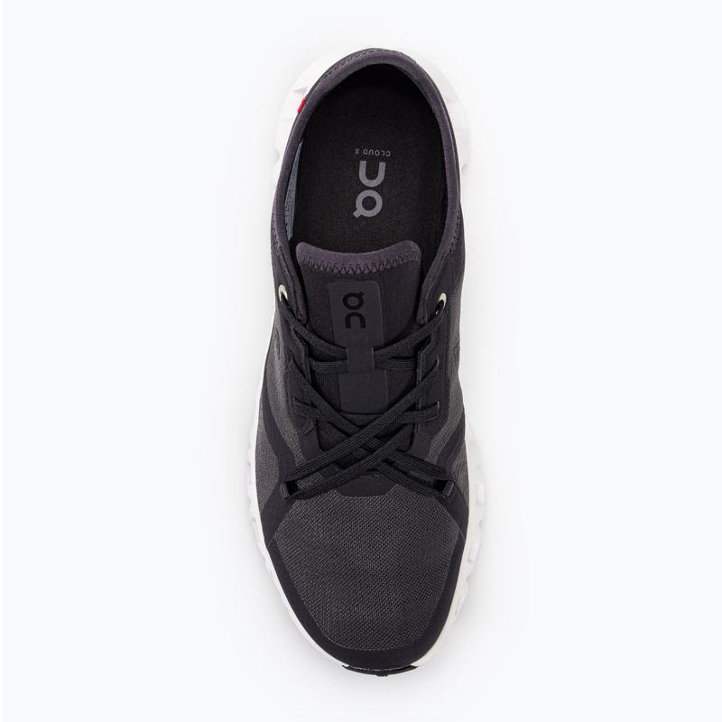 Scarpe da corsa da uomo On Running Cloud X 3 AD nero/bianco 5