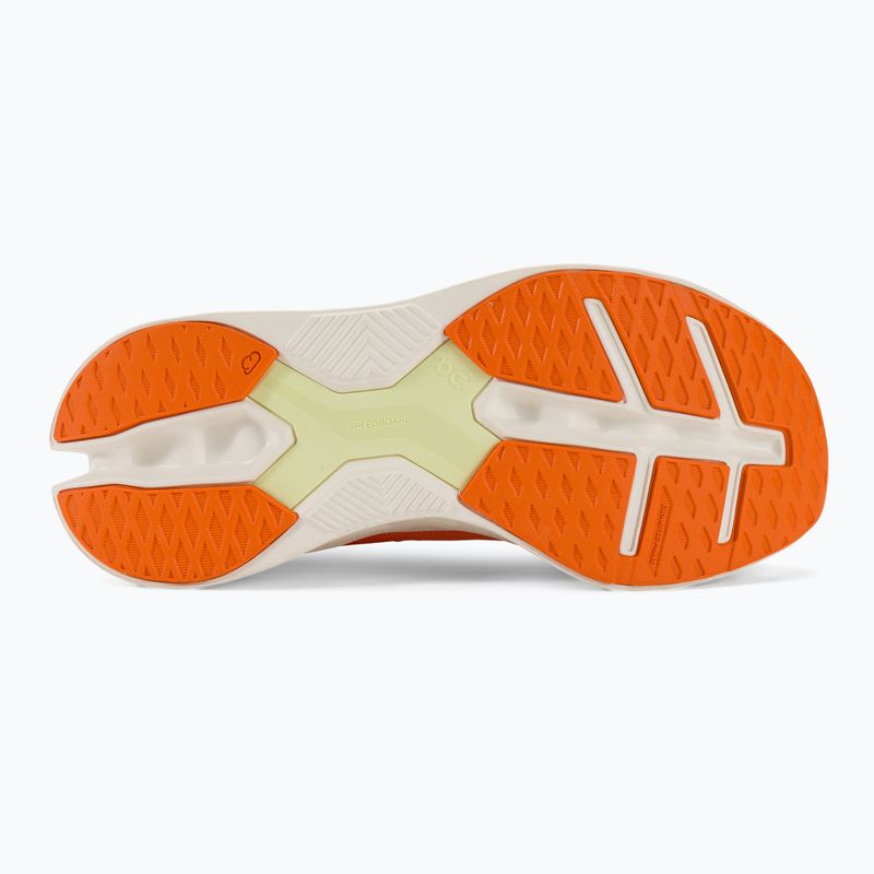 Scarpe da corsa On Cloudeclipse flame/ivory da donna 5