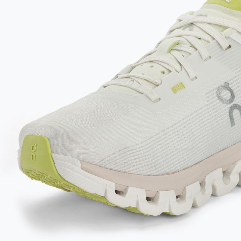 Scarpe da corsa On Cloudflow 4 bianco/sabbia da donna 7