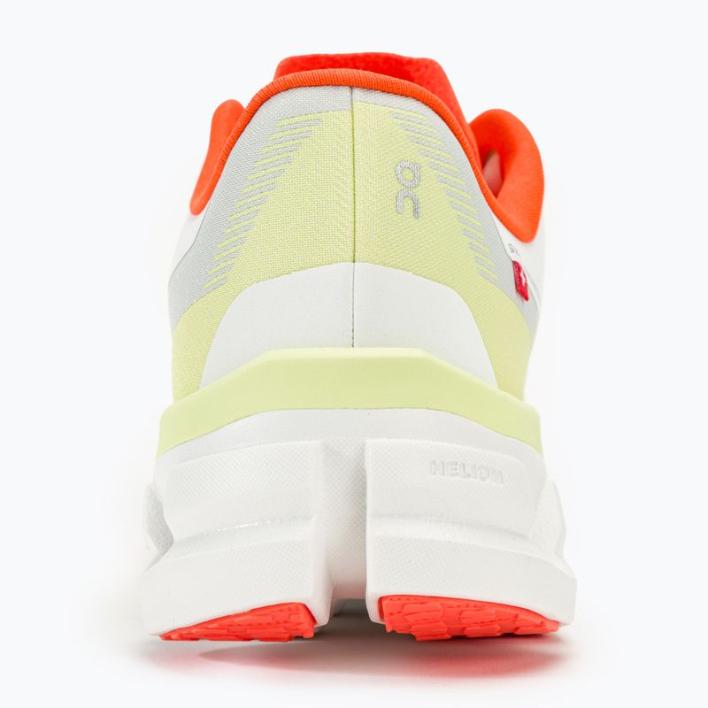 Scarpe da corsa da donna On Cloudflow 4 white/hay 6