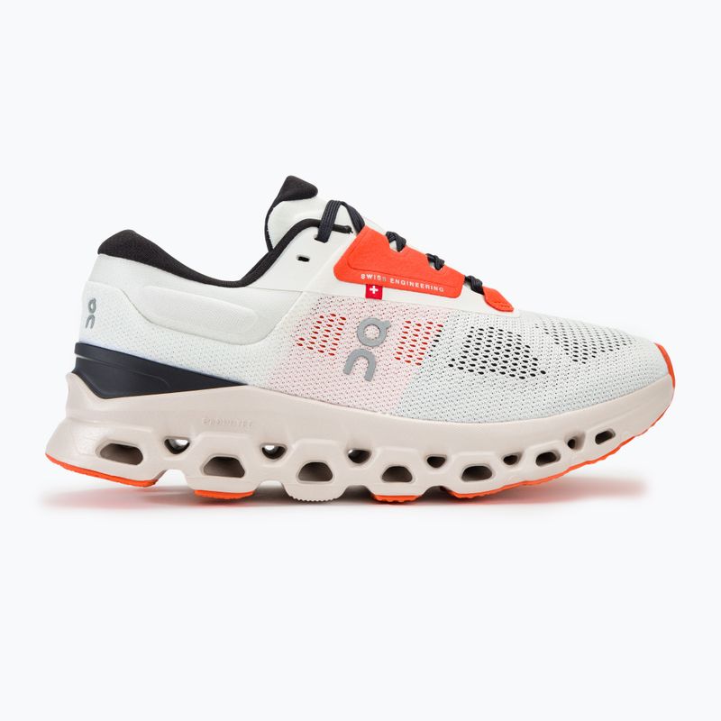 Scarpe da corsa da donna On Cloudstratus 3 undyed bianco/sabbia 2