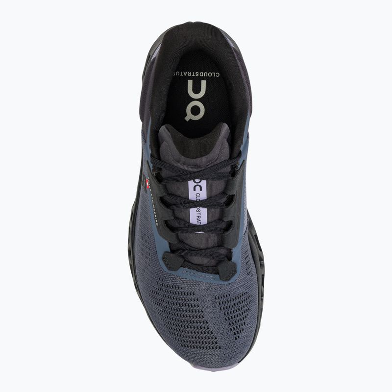 Scarpe da corsa da donna On Cloudstratus 3 metallo/glicine 5