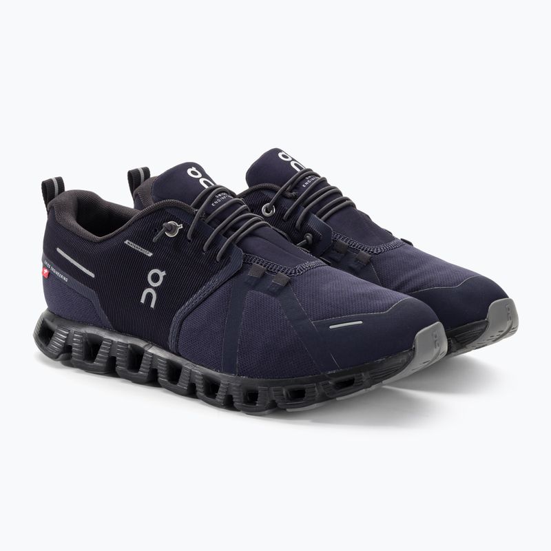Scarpe On Cloud 5 Waterproof da uomo, mezzanotte/magnete 5