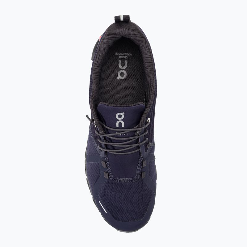 Scarpe On Cloud 5 Waterproof da uomo, mezzanotte/magnete 7