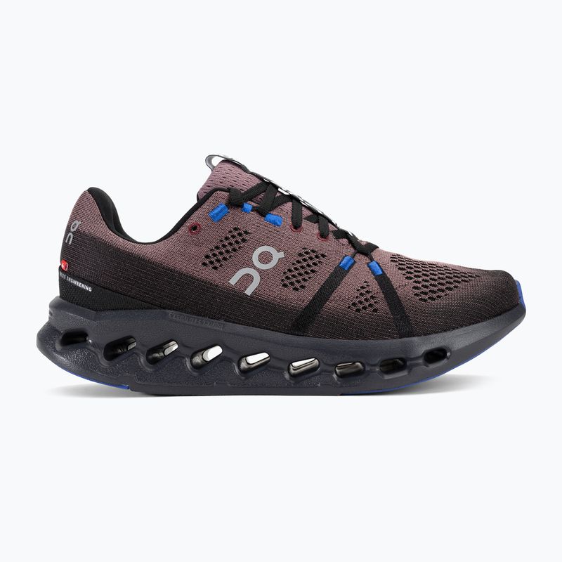 Scarpe da corsa On Cloudsurfer nero/cobalto da uomo 2