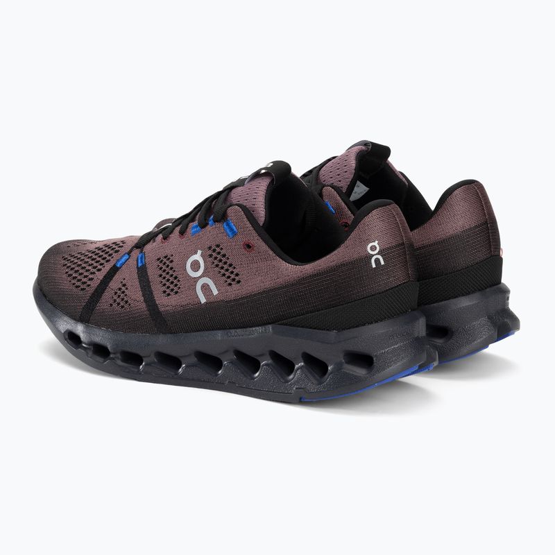 Scarpe da corsa On Cloudsurfer nero/cobalto da uomo 4
